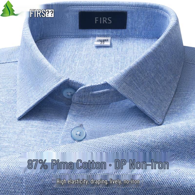 FIRS Men s Pima Cotton Non-Iron Short Sleeve Shirt XL
