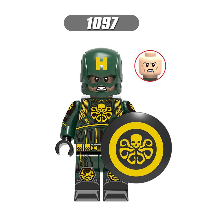 Lego Stavebnice Hračky Série Kapitán Amerika Minifigurky Model Steve Rogers Vzdělávací Hračky