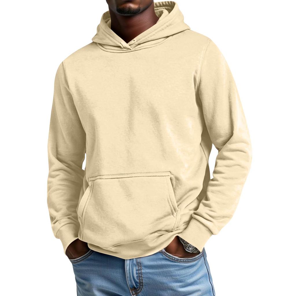 Men's  Leisure  Hooded   Hood  Long  Sleeves  Hoodie