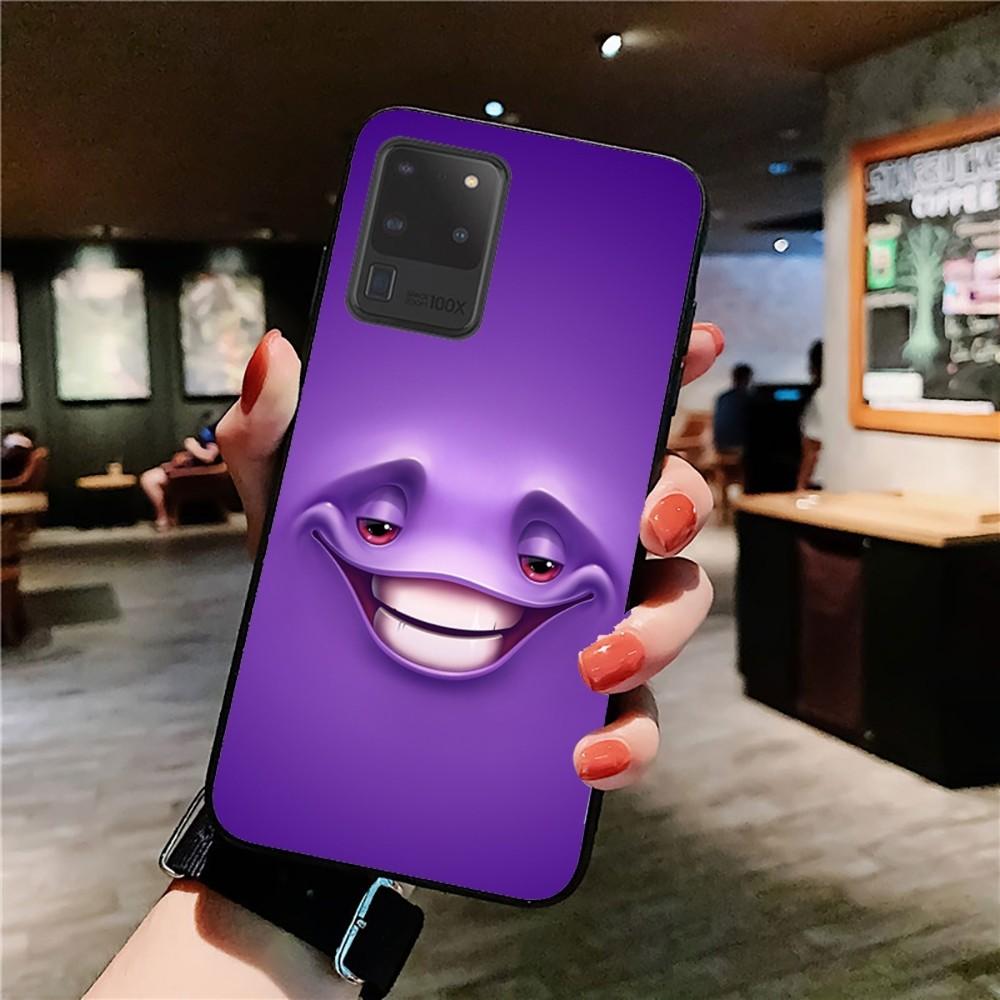 

3D Чехол для телефона с забавным лицом для Samsung S 9 10 20 21 22 23 30 23 24 plus lite Ultra FE S10lite Fundas Samsung S23 Plus 5G