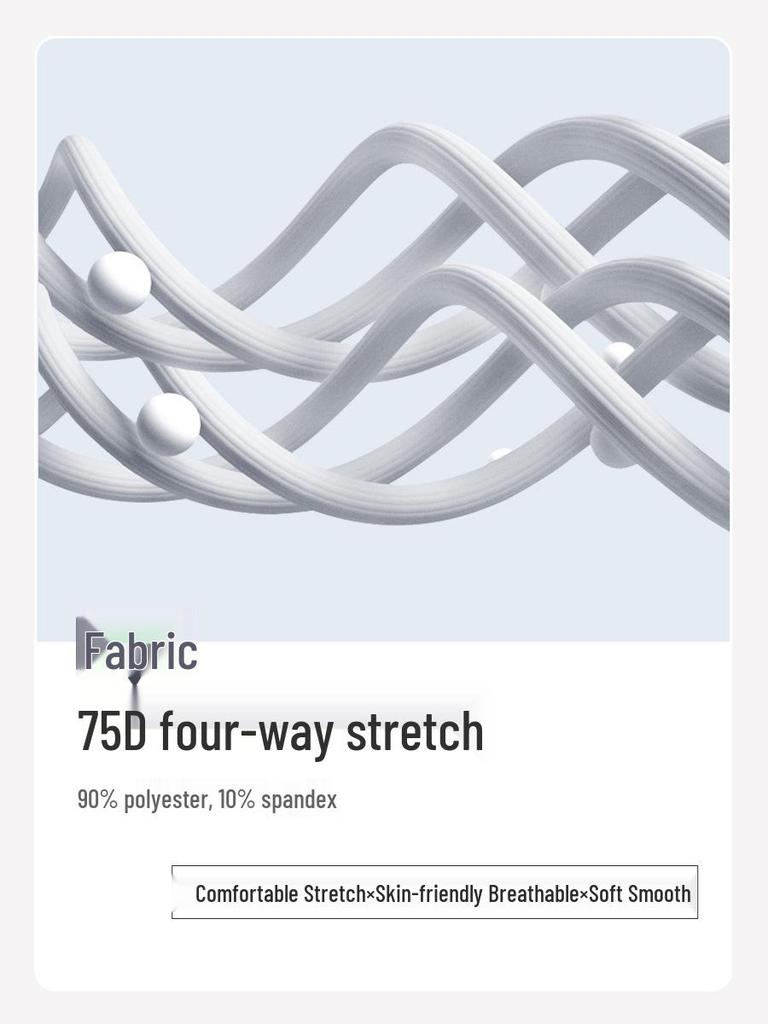 Women's Two-in-One Cooling Sports Shorts with Anti-Exposure Pocket & Back Waist Towel Loop for Yoga & Fitness.