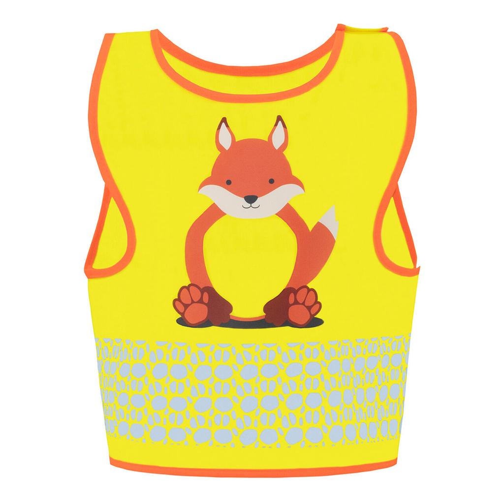 Korntex Childrens/Kids Funtastic Wildlife Fox Safety Vest