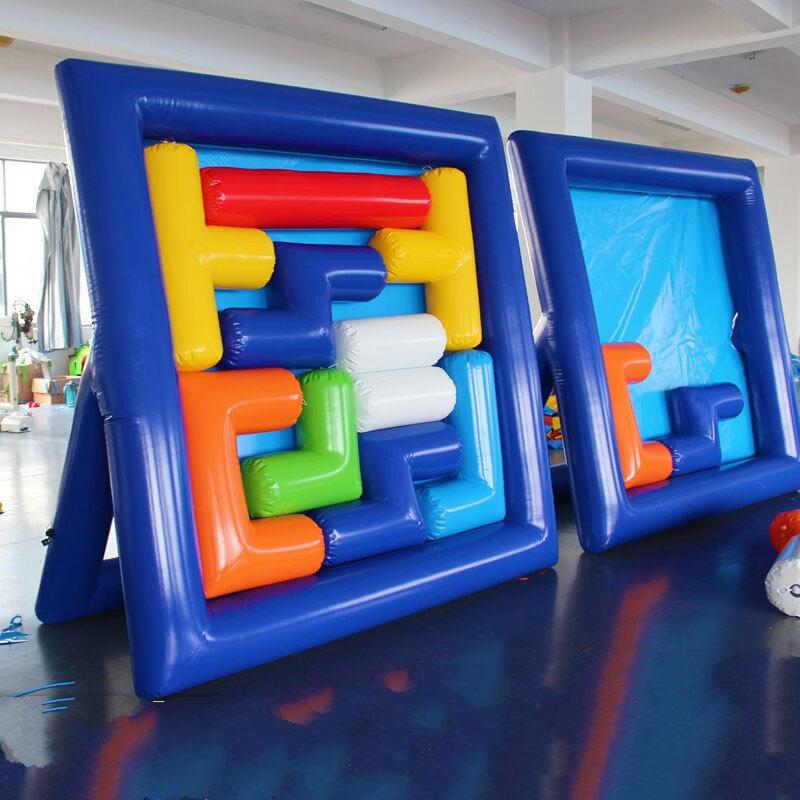 Junshi Inflatable Tetris Puzzle Challenge Game