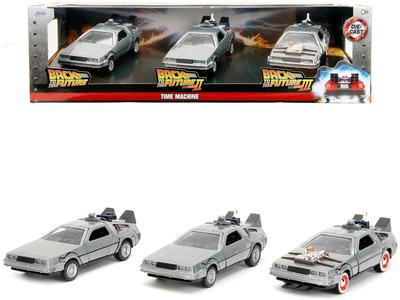 JADA TOYS Zurück in die Zukunft Set Delorean Zurück in die Zukunft 33399 1/32 1-2-3 [Artikel]