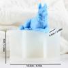 1pc Silicone Candle Mold, Shepherd Dog Figurine Design, for DIY Candle Making, Homemade Craft Wax Resin Molding