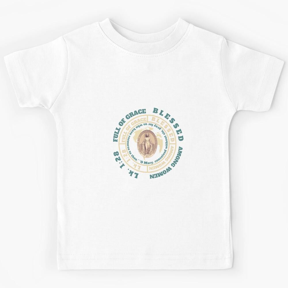 Miraculous Medal Virgin Mary, Mother of God Kids T-Shirt 160