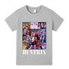 A1223 Kids Boys Girls Kpop Rumi Zoey Mira Print Short Sleeves T-shirt