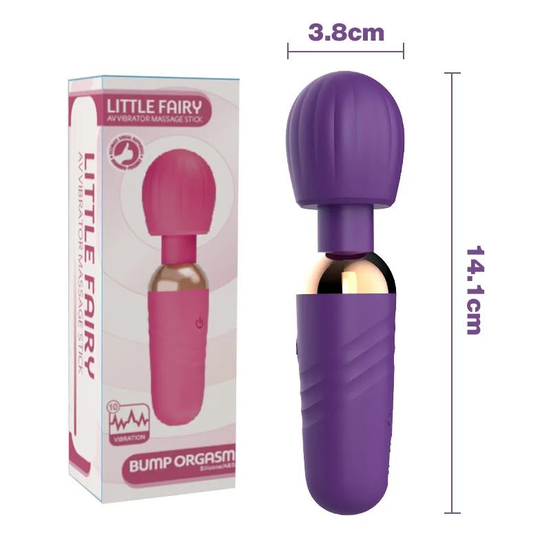 Powerful AV Vibrator  for Women Nipple Clitoris Stimulator Magic-Wand Dildo  G Spot  Massager Female Masturbator Adult Sex Toys