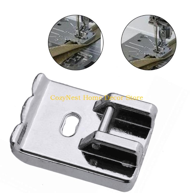 92MF Piping Presser Foot Double Welting Foot Sewing Machines Presser Foot for Low Shank Snapped-on Singers Sewing Machine