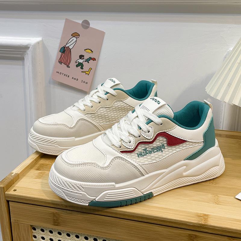 

Little white shoes low-top soft-soled shoes children s 2025 new spring platform niche women s shoes versatile casual sports board shoes 40