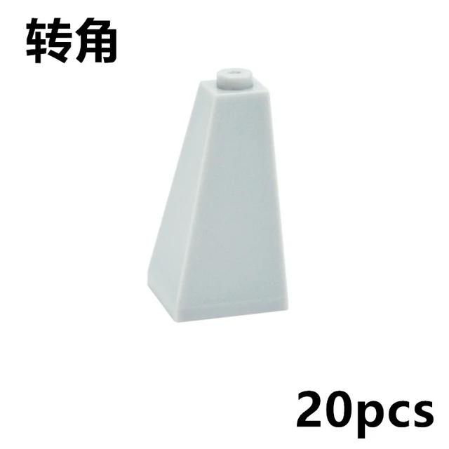 30pcs Compatible 4460 DIY Building Blocks Slope 75° 1x2x3 Thick Figure Bricks Educational Creative Toys For Children Gifts