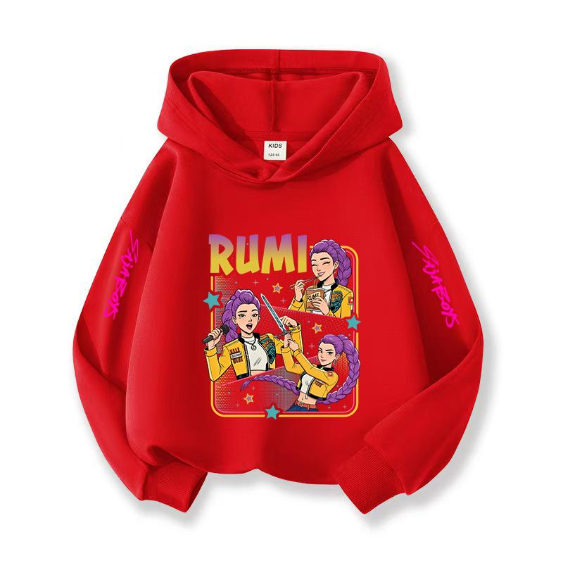 Hoodies Sweatshirts Girls Christmas Casual Comfortable Kids Hoodie Fashion Printed Pattern Sweatshirt Top