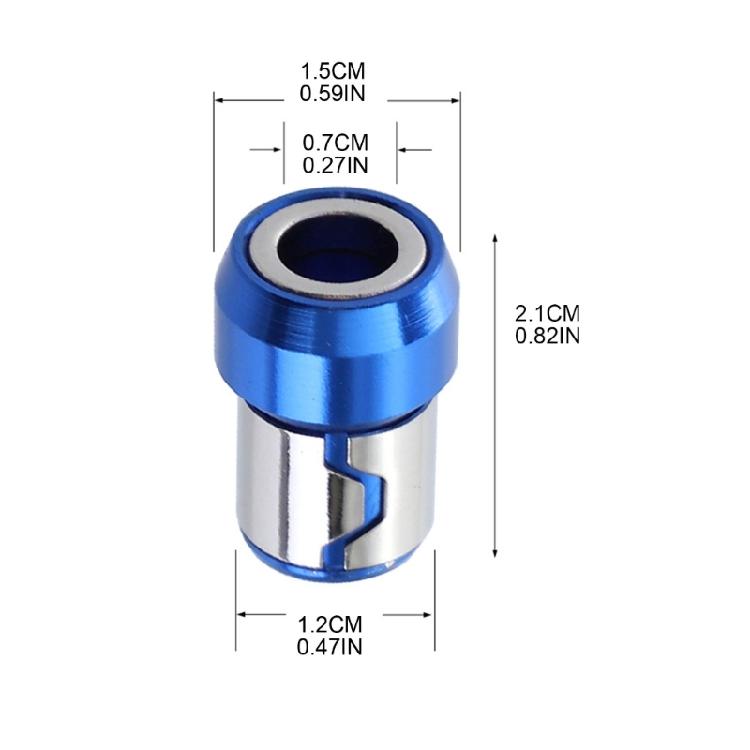 Metall Mini Bit Magnetisierer Ring Schraubendreher Bit Halter Schraubendreher Bit Magnet