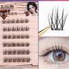 DIY Adhesive False Eyelashes Wispy False Eyelash Clusters Sweet Glue Free Fake Lashes  Girls