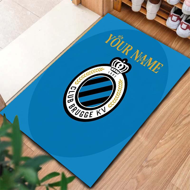 Club Brugge Kv Crest Custom Name Carpet Rug For Living Room Bedroom Home Sofa Decoration Kids Play Nonslip Floor Mat
