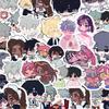 10/80Pcs Cartoon Anime AlienStage Cute Stickers for Laptop Funny Luggage Skateboard Home Wall Cartoon Kids Decoration