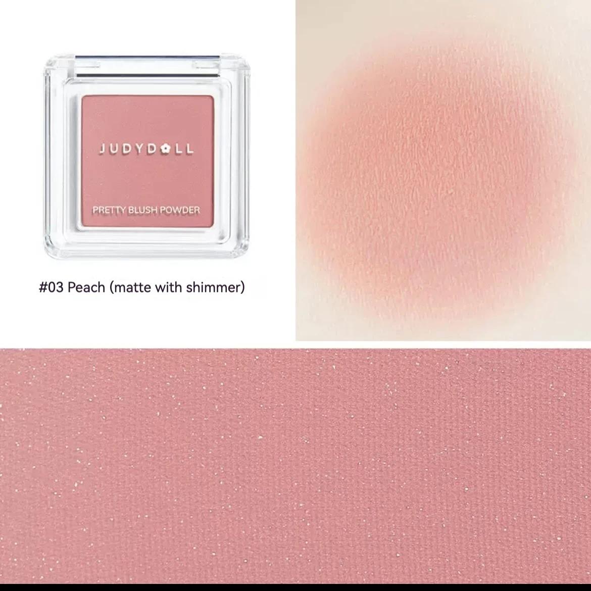 Judydoll Monochrome Rouge Draagbare Zijdezachte Crème Multifunctionele Blusher Langhoudend Nude Natuurlijk Huidskleur Oplichten Make-up Cosmetica