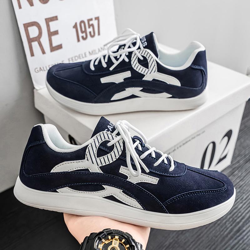 Mesh Breathable German Training Shoes Men's Summer and Autumn New Lightweight Student Versatile Flat-bottomed Casual Sports Board Shoes