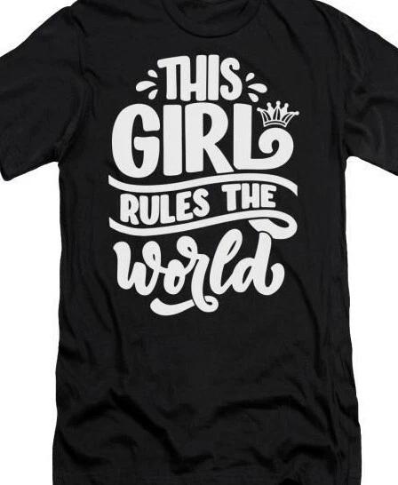This Girl rules the world power T shirt IWW Industrial Workers of the World XS