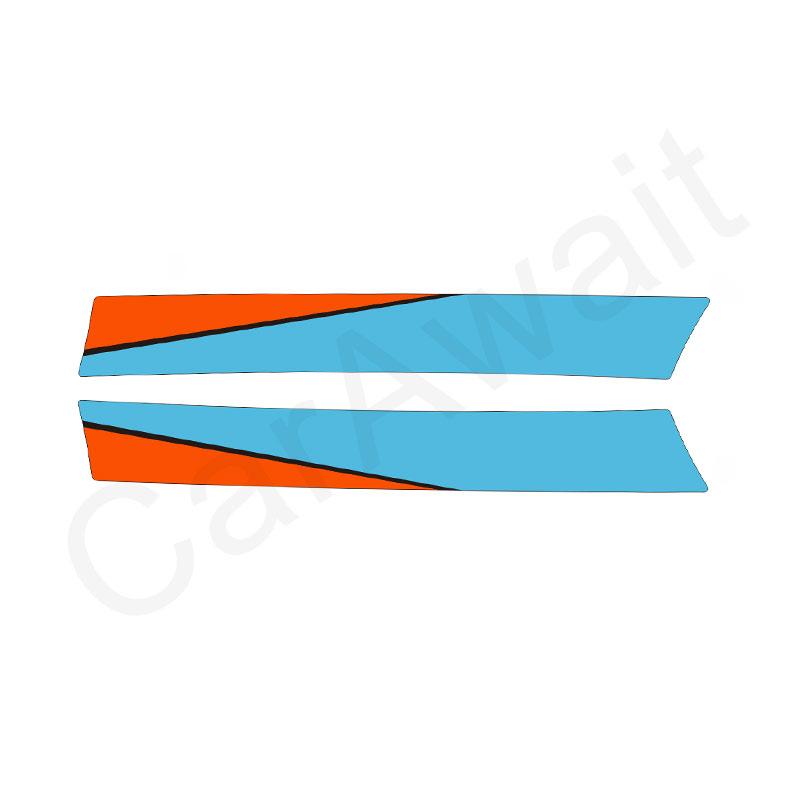 For MINI Cooper F55 F56 F57 F65 F66 F67 J01 J05 Car Hood Bonnet Sticker Cover Grille Trim Vinyl Overlay Decals Car Decoration
