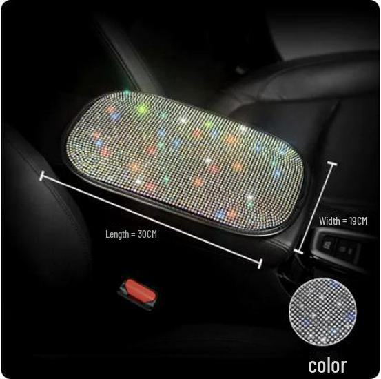 Car Headrest and Lumbar Support with Armrest Pad, Handbrake Gear Cover, Rearview Mirror Safety, and Shoulder Cover - Universal Fit.