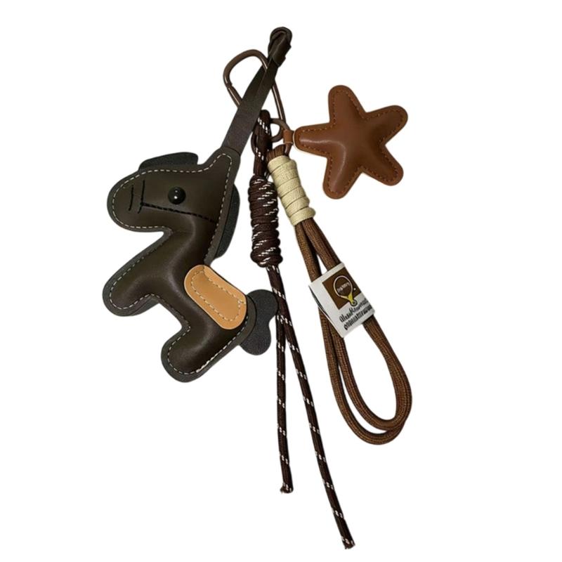 Easy Install Bag Charm Decorative Horse Accessory Quickly Upgrade Bag Look Bag Pendant Present For Any Celebration