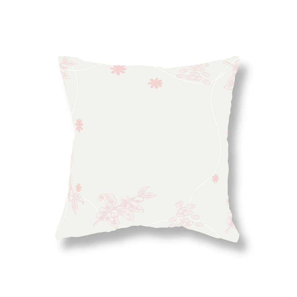 Simple Home Decor Plant Flower Pillowcase Sofa Decoration Room Bedside Office Game Chair Cushion Cover