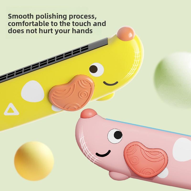 Children's Harmonica Toy Baby Musical Instrument Harmonica Early Education Small Trumpet Enlightenment Exercise Whistle Training