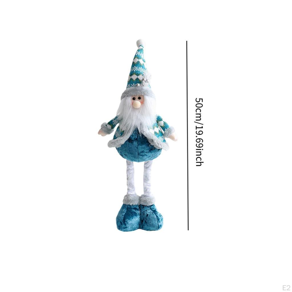 Santa Claus Christmas Tabletop Decoration Doll Gift Ornament for Shelf Holiday