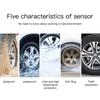 Tire Pressure Sensors Solar Charging Motorcycle TPMS Tire Pressure Tyre Temperature Monitoring Alarm System with 2 Sensors