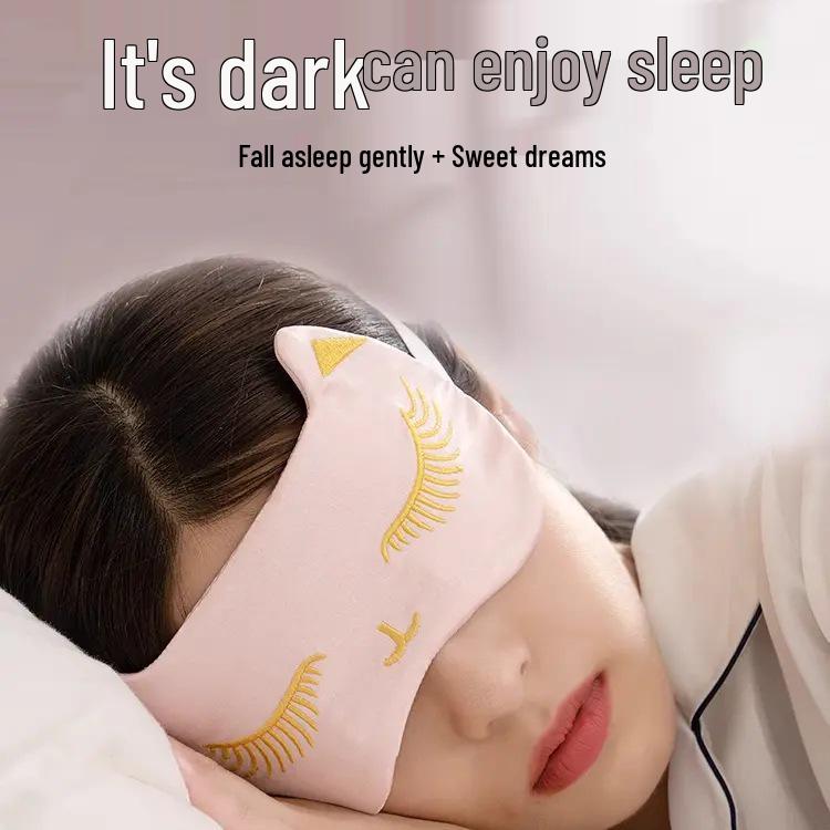 

Сделка для новичков: Регулируемая милая кошачья черная маска для глаз для сна