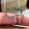 Minimalist Elk Antler Single Stone Dainty Neck Jewelry
