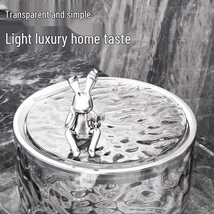 Mini Poubelle Compacte et Luxueuse pour Chambre, Table Basse ou Rangement de Voiture