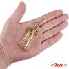 Handcrafted Saxophone Brass Gold Plated Musical Instrument Decoration With Protective Case For Music Lover