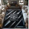 Manchester United Geprint Flanellen Vloerkleed Niet-Glijdend Zacht Polyester Vloerkleed Binnen Decoratie Mat voor Slaapkamer Woonkamer Bank
