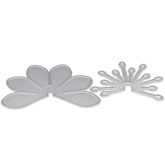 Flower Pattern Cutting Dies Stencil DIY Scrapbooking Embossing Po Album Craft