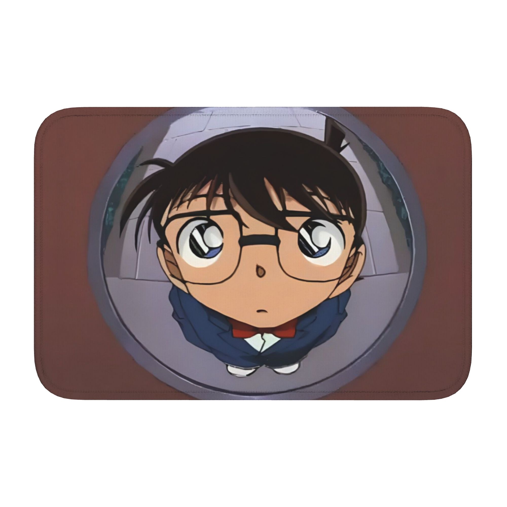 

Funny Detectived Anime Conan Doormat Anti-Slip Bath Kitchen Welcome Mat Living Room Door Floor Entrance Carpet Rug Footpad 60cm x 90cm