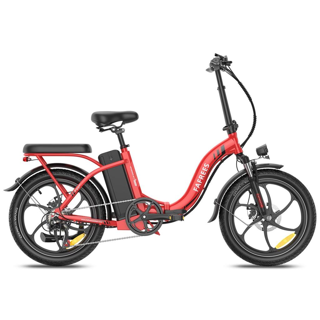 FAFREES F20+ All-Terrain Folding Electric Bicycle 20×3.0 Fat Tires 250W Motor 36V20Ah Battery City Commuting E-Bike For Adult