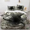 Money Duvet Cover Collection Golden Coins Print Bedding Collection Soft Comfortable Double Queen King Size Comforter Cover For Teens Adults