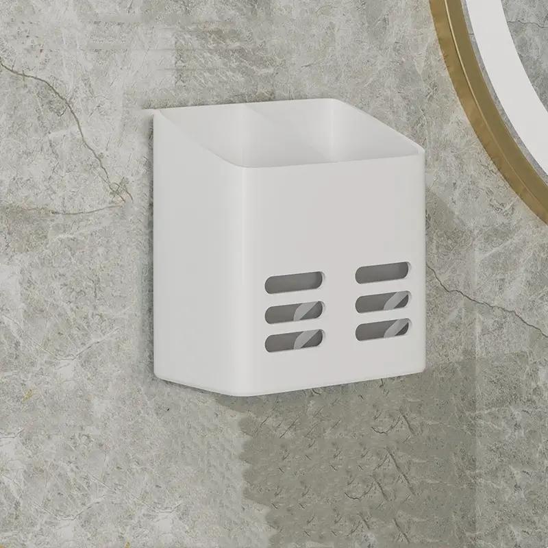 Badezimmerregal, Make-up-Aufbewahrungs-Organizer, kein Bohren, Toilettenregale, Wandhalterung, Hautpflegeproduktregal, Badezimmer-Zubehör