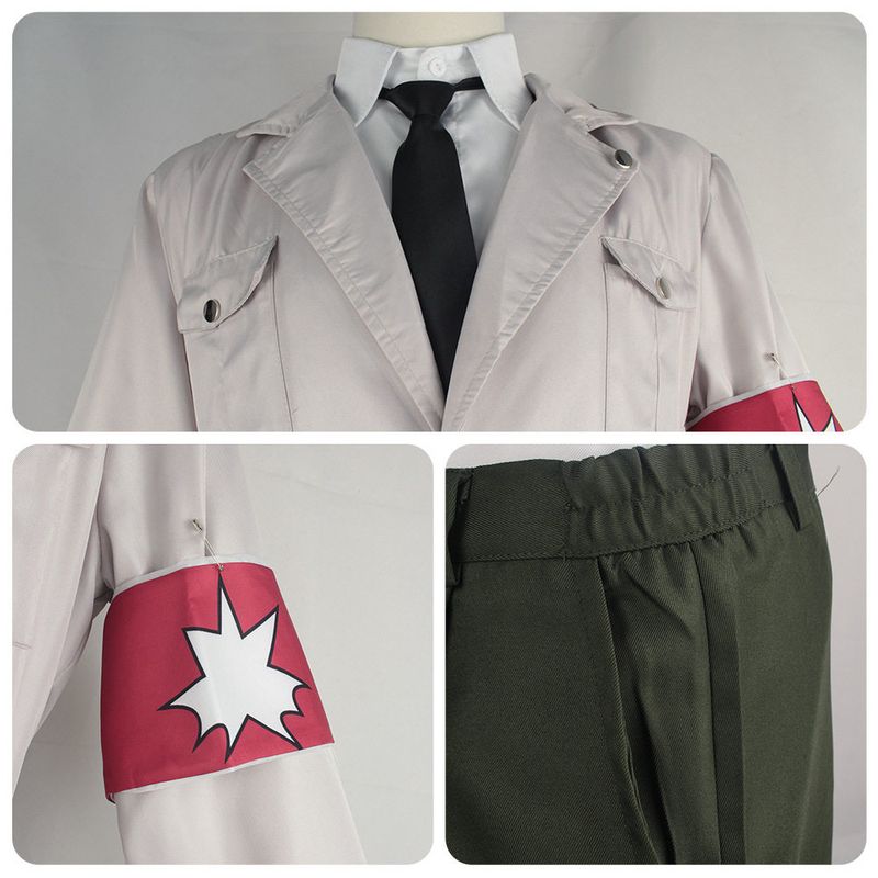 Attack on Titan Cosplay: Aufklärungstrupp Kadetten Uniform Cosplay Kostüm