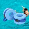 1 Pair Foam Aquatic Cuffs for Adults Kids Water Aerobics Float Ring Workout Ankle Arm Belts with Quick Release