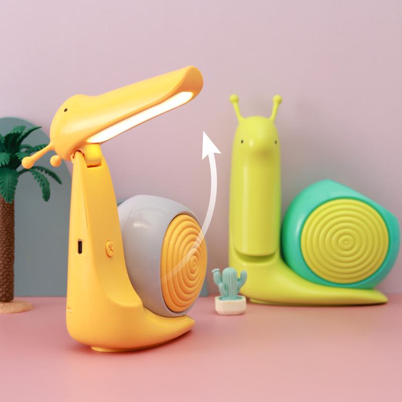 Grenzüberschreitende Cartoon-Schnecken-Tischlampe: Kinderzimmer Nachtlicht Geschenk