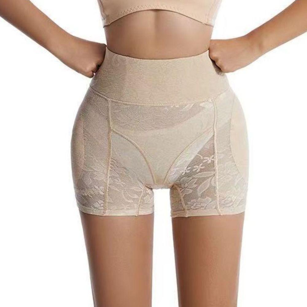Lace Mesh Slimming Shapewear with Pads High Waist Body Shaping Panties  Ladies