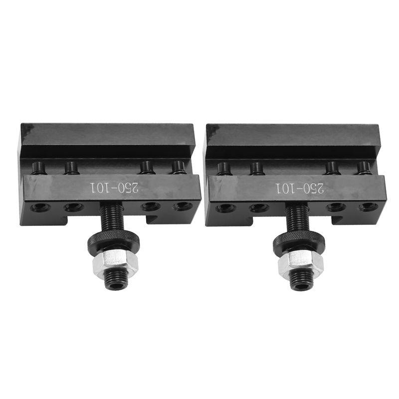 ABIY 2PCS Quick Change Turning And Facing Holder 250-101 For Lathe Tool Post Holder