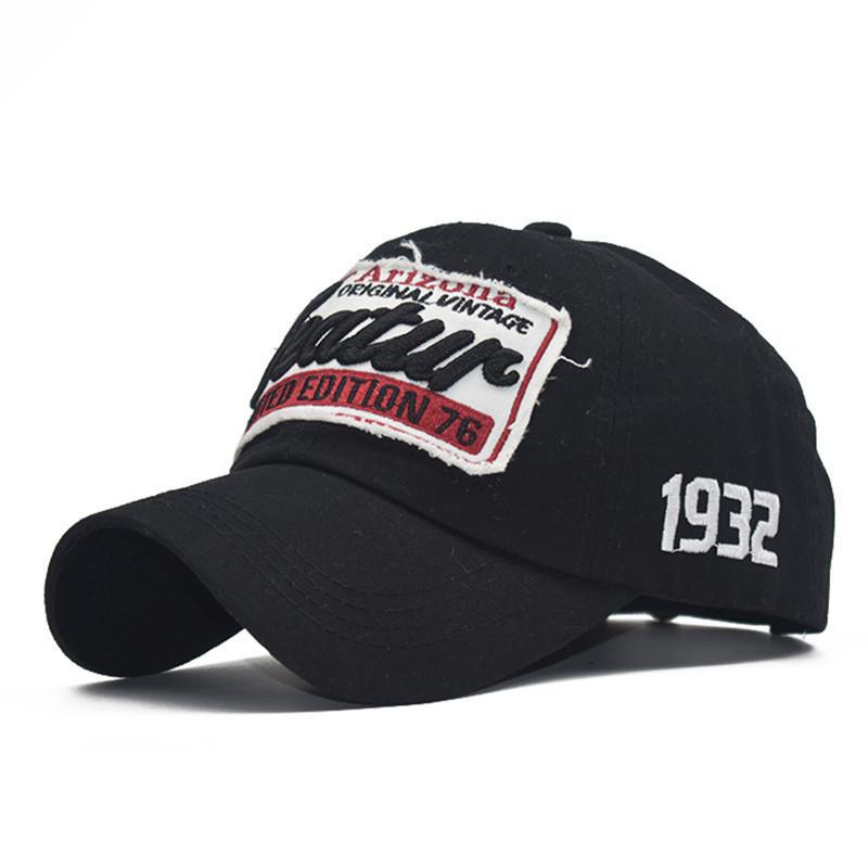 Duck Tongue Hat 3d Embroidered Letter Feature High Quality Cotton Baseball Hat