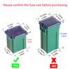 BOJACK 40A JCASE Fuse Automotive FMX Fuse Low Profile JCASE for Trucks, Cars and SUVs(5pcs)