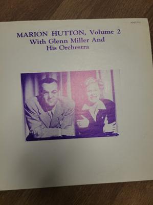 LP Record MARION HUTTON, GLENN MILLER & HIS O - Marion Hutton, Volume 2 AJAZZ511 AJAZZ US Jazz Used