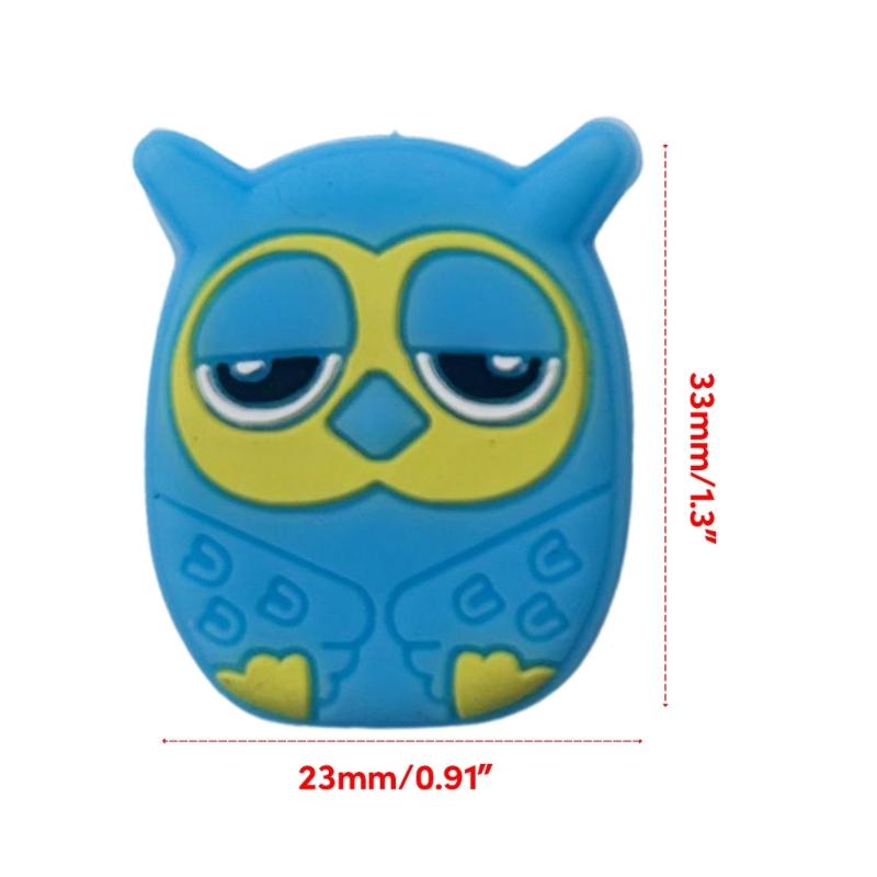 Cute Tennis Racket Vibration Dampener Silicone Cute Shaped Tennis String Absorber Vibration Dampeners for Tennis Racket