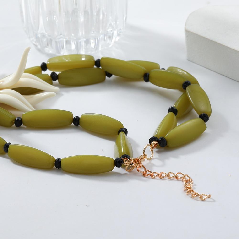 Bracelet Bamboo Flowers Jewelry Set Handmade Floral Ear Studs  Vacation